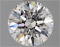 Natural Diamond 1.00 Carats, Round with Excellent Cut, F Color, SI1 Clarity and Certified by GIA
