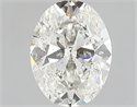 Diamante Natural 1.02 quilates, Ovalado , Color H, claridad I1 y certificado GIA
