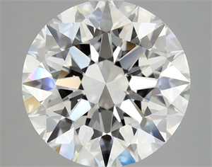 Foto Diamante Natural 2.68 quilates, Redondo , Color E, claridad VS1 y certificado GIA de