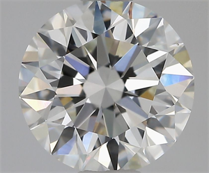 Foto Diamante Natural 1.70 quilates, Redondo , Color G, claridad VS2 y certificado GIA de