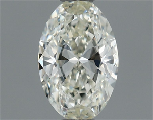 Picture of Natural Diamond 0.50 Carats, Oval with  Cut, J Color, IF Clarity and Certified by IGI