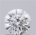 Del inventario de diamantes de laboratorio, 0.74 quilates, Redondo , Color D, claridad VVS1 y certificado IGI