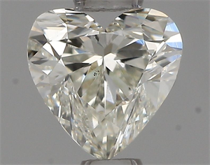 Foto Diamante Natural 0.49 quilates, Corazón , Color I, claridad SI1 y certificado IGI de