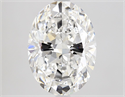 Natural Diamond 3.02 Carats, Oval with  Cut, E Color, VVS2 Clarity and Certified by GIA