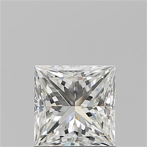 Foto Diamante Natural 1.01 quilates, Princesa , Color I, claridad VS2 y certificado GIA de