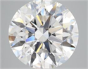 Lab Grown Diamond 4.50 Carats, Round with Ideal Cut, D Color, VS2 Clarity and Certified by IGI