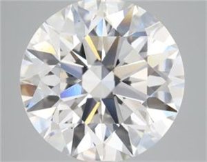 Picture of Lab Grown Diamond 4.50 Carats, Round with Ideal Cut, D Color, VS2 Clarity and Certified by IGI