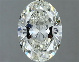 Foto Diamante Natural 1.30 quilates, Ovalado , Color I, claridad VS2 y certificado IGI de