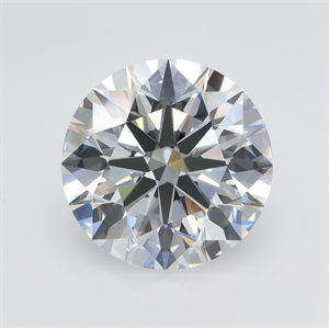 Picture of Lab Grown Diamond 6.13 Carats, Round with Ideal Cut, E Color, VVS2 Clarity and Certified by IGI