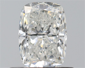 Picture of Natural Diamond 0.53 Carats, Cushion with  Cut, H Color, VVS1 Clarity and Certified by GIA