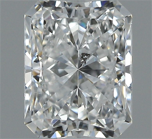 Foto Diamante Natural 1.03 quilates, Radiante , Color E, claridad I1 y certificado GIA de
