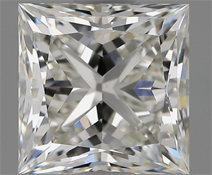 Picture of Natural Diamond 2.01 Carats, Princess with  Cut, I Color, SI1 Clarity and Certified by GIA