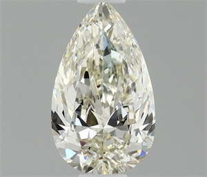 Picture of Natural Diamond 0.40 Carats, Pear with  Cut, I Color, IF Clarity and Certified by IGI