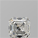 Diamante Natural 1.51 quilates, Asscher , Color H, claridad VVS2 y certificado GIA