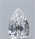 Natural Diamond 0.30 Carats, Pear with  Cut, F Color, VS2 Clarity and Certified by GIA