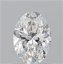 Natural Diamond 1.04 Carats, Oval with  Cut, F Color, IF Clarity and Certified by GIA