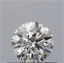 Diamante Natural 0.42 quilates, Redondo , Color F, claridad VVS1 y certificado IGI