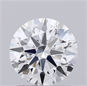 Del inventario de diamantes de laboratorio, 1.03 quilates, Redondo , Color D, claridad VVS2 y certificado IGI