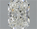 Natural Diamond 1.50 Carats, Radiant with  Cut, K Color, VS1 Clarity and Certified by GIA