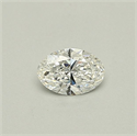 Natural Diamond 0.30 Carats, Oval with  Cut, E Color, VVS1 Clarity and Certified by GIA