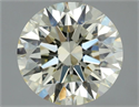 Natural Diamond 1.03 Carats, Round with Excellent Cut, M Color, VS2 Clarity and Certified by GIA