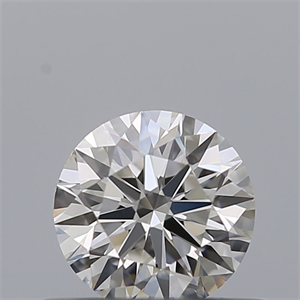 Foto Diamante Natural 0.44 quilates, Redondo , Color G, claridad IF y certificado GIA de