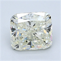 Diamante Natural 1.51 quilates, Del cojín , Color M, claridad SI2 y certificado GIA