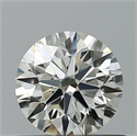 Diamante Natural 0.50 quilates, Redondo , Color H, claridad IF y certificado IGI
