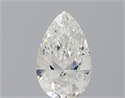 Natural Diamond 0.70 Carats, Pear with  Cut, G Color, SI1 Clarity and Certified by GIA