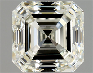 Picture of Natural Diamond 1.08 Carats, Asscher with  Cut, K Color, VS1 Clarity and Certified by GIA