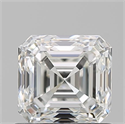 Diamante Natural 1.01 quilates, Asscher , Color G, claridad VVS2 y certificado GIA