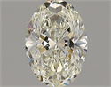 Natural Diamond 0.81 Carats, Oval with  Cut, K Color, VS1 Clarity and Certified by GIA
