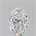 Diamante Natural 0.72 quilates, Ovalado , Color E, claridad VVS2 y certificado GIA