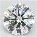 Del inventario de diamantes de laboratorio, 4.01 quilates, Redondo , Color D, claridad VVS1 y certificado IGI