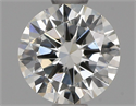 Natural Diamond 0.68 Carats, Round with Very Good Cut, J Color, VS1 Clarity and Certified by GIA