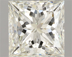Foto Diamante Natural 1.50 quilates, Princesa , Color J, claridad VVS2 y certificado IGI de