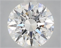 Lab Grown Diamond 1.52 Carats, Round with Excellent Cut, E Color, VVS2 Clarity and Certified by IGI