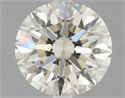 Diamante Natural 1.00 quilates, Redondo , Color K, claridad VVS1 y certificado IGI