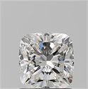 Diamante Natural 1.03 quilates, Del cojín , Color G, claridad VVS1 y certificado GIA