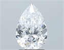 Diamante Natural 1.80 quilates, De pera , Color D, claridad VVS1 y certificado GIA