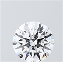 Del inventario de diamantes de laboratorio, 1.55 quilates, Redondo , Color D, claridad VVS2 y certificado IGI
