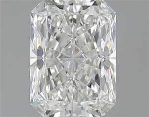 Picture of Natural Diamond 1.02 Carats, Radiant with  Cut, I Color, VS2 Clarity and Certified by GIA