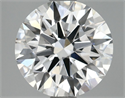 Del inventario de diamantes de laboratorio, 2.19 quilates, Redondo , Color E, claridad VS1 y certificado GIA