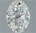 Natural Diamond 1.81 Carats, Oval with  Cut, G Color, VVS2 Clarity and Certified by GIA