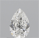 Diamante Natural 0.50 quilates, De pera , Color E, claridad VS2 y certificado GIA
