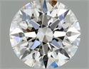 Diamante Natural 0.41 quilates, Redondo , Color E, claridad VVS2 y certificado GIA