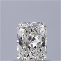 Diamante Natural 0.40 quilates, Radiante , Color J, claridad VS1 y certificado GIA