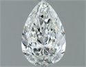 Natural Diamond 0.90 Carats, Pear with  Cut, I Color, VS1 Clarity and Certified by GIA