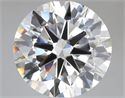 Lab Grown Diamond 7.02 Carats, Round with Ideal Cut, F Color, VVS2 Clarity and Certified by IGI