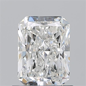 Picture of Natural Diamond 1.01 Carats, Radiant with  Cut, G Color, SI1 Clarity and Certified by GIA